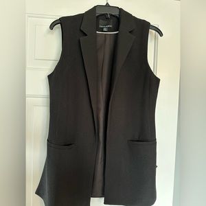 Cynthia Rowley Black Vest - Size S